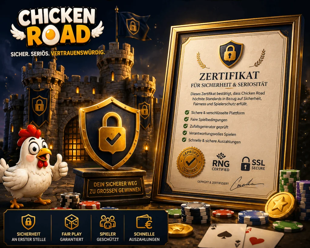 Sicherheit und Seriosität von Chicken Road